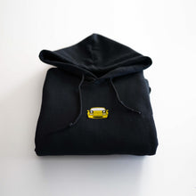 Load image into Gallery viewer, Sunburst Yellow Embroidered Miata Hoodie