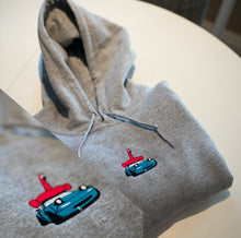 Load image into Gallery viewer, Embroidered Miata Flamingo Hoodie