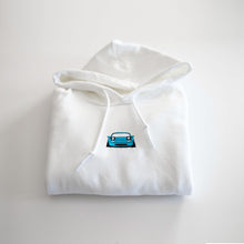 Load image into Gallery viewer, Light Blue Embroidered Miata Hoodie