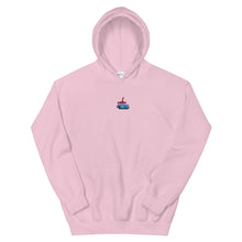 Load image into Gallery viewer, Embroidered Miata Flamingo Hoodie