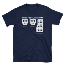 Load image into Gallery viewer, Subaru Pedal Diagram T-Shirt